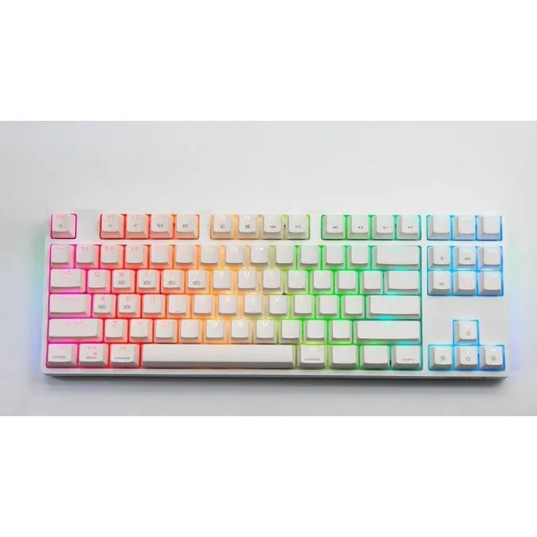 Bàn phím cơ Fuhlen T87s Wireless White Red switch