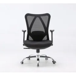 Ghế công thái học egonomic SIHOO M16 Black Chân Xoay