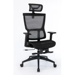 Ghế công thái học Ergonomic WARRIOR HERO Series WEC504 Black
