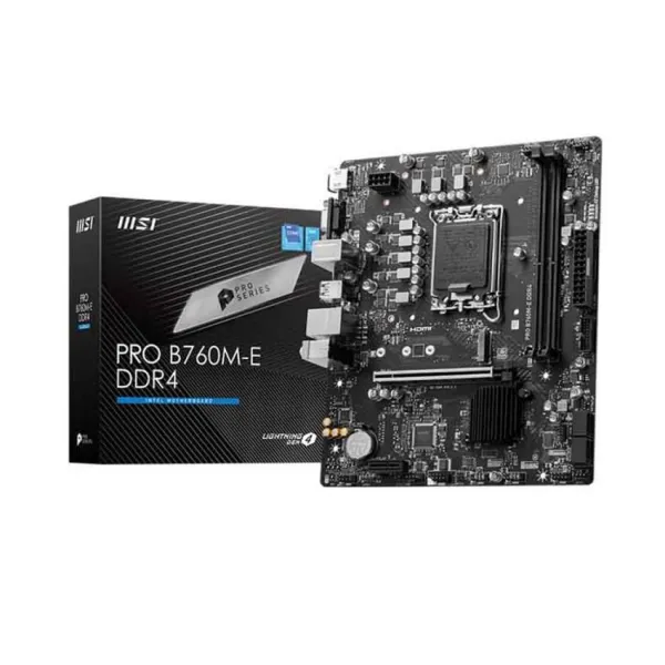 MAINBOARD MSI PRO B760M-E DDR4 New Box