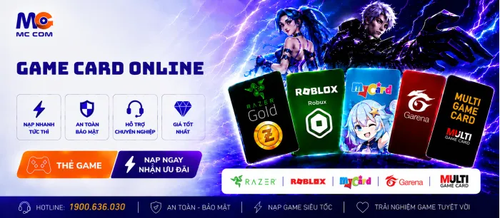 Thẻ game - Slideshow 1 