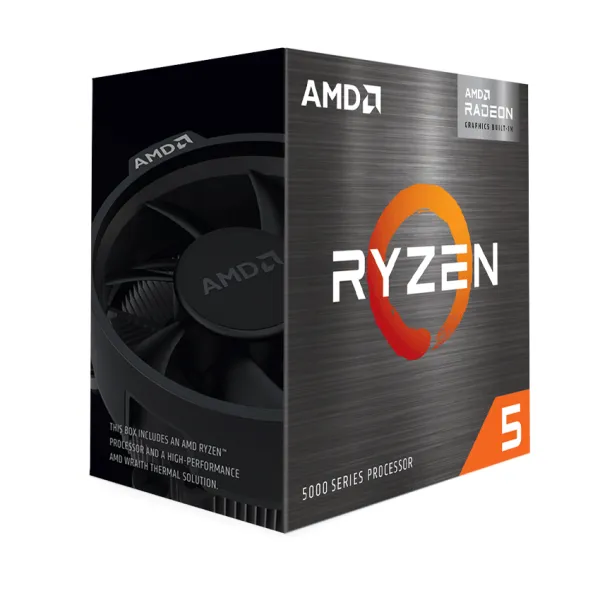CPU AMD RYZEN 5 5600G (3.9GHZ UPTO 4.4GHZ / 19MB / 6 CORES, 12 THREADS / 65W / SOCKET AM4)  