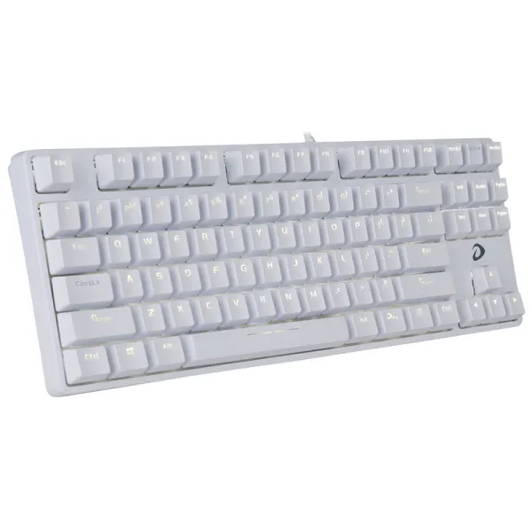 Bàn phím cơ DareU EK87 White Brown switch