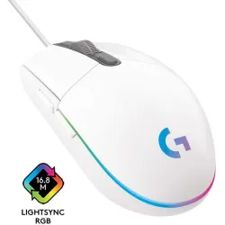 Chuột Logitech G102 Gen2 LightSync White
