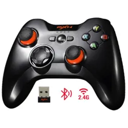 Tay cầm chơi game không dây PXN 9613 Black Bluetooth Wireless có rung
