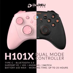 Tay cầm game DareU H101X Wireless 
